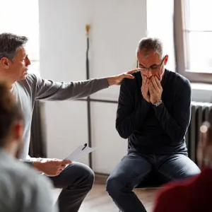 A group of people working through their partners' physical infidelity| Becoming Well Institute