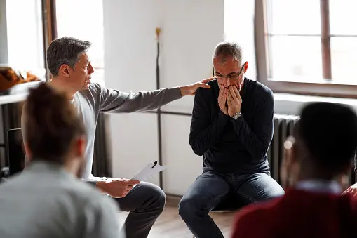 A group of people working through their partners' physical infidelity| Becoming Well Institute