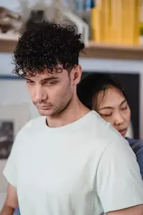 A couple going through intimacy avoidance| Becoming Well Institute