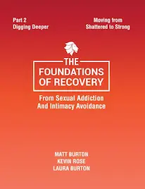 Book Cover for The Foundations of Recovery from Sexual Addiction and Intimacy Avoidance: Part 2 – Digging Deeper (standard version)| Becoming Well Institute